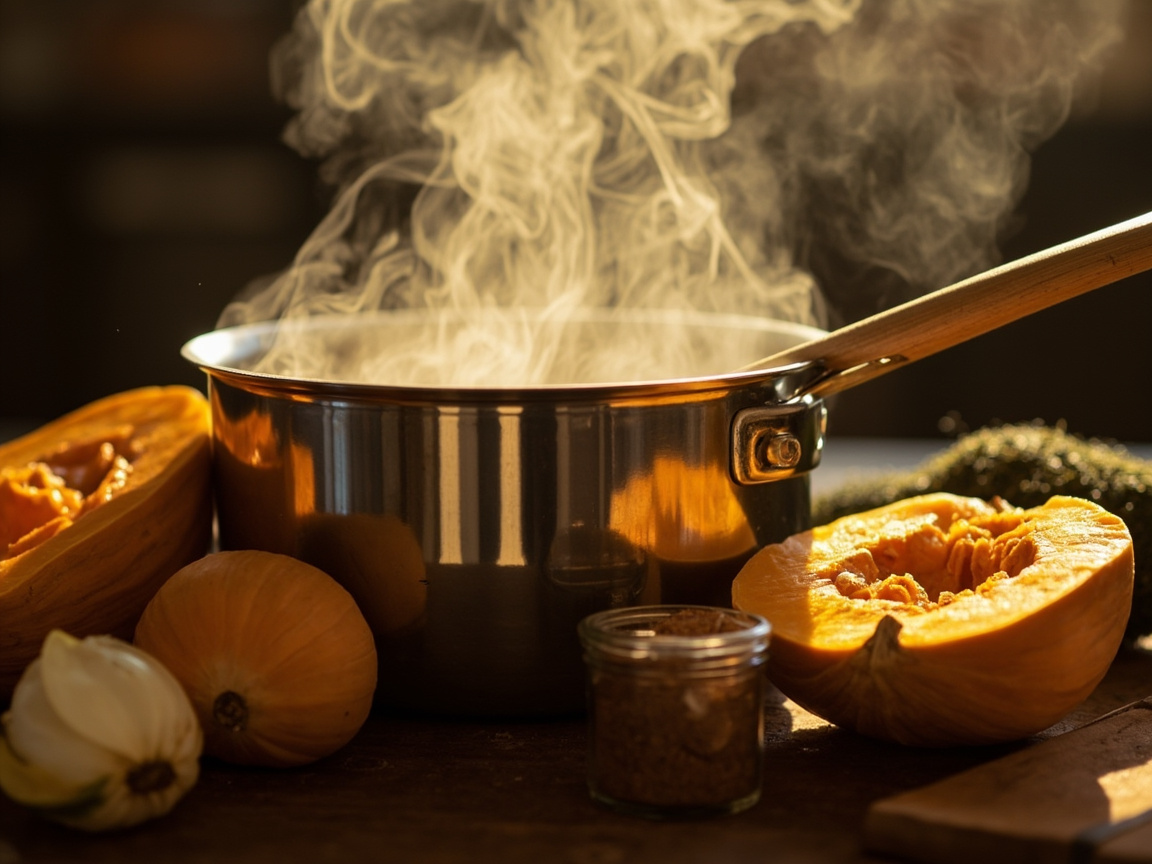 Autumn Food: Pumpkins, Apples, and Warm Soup — image 3