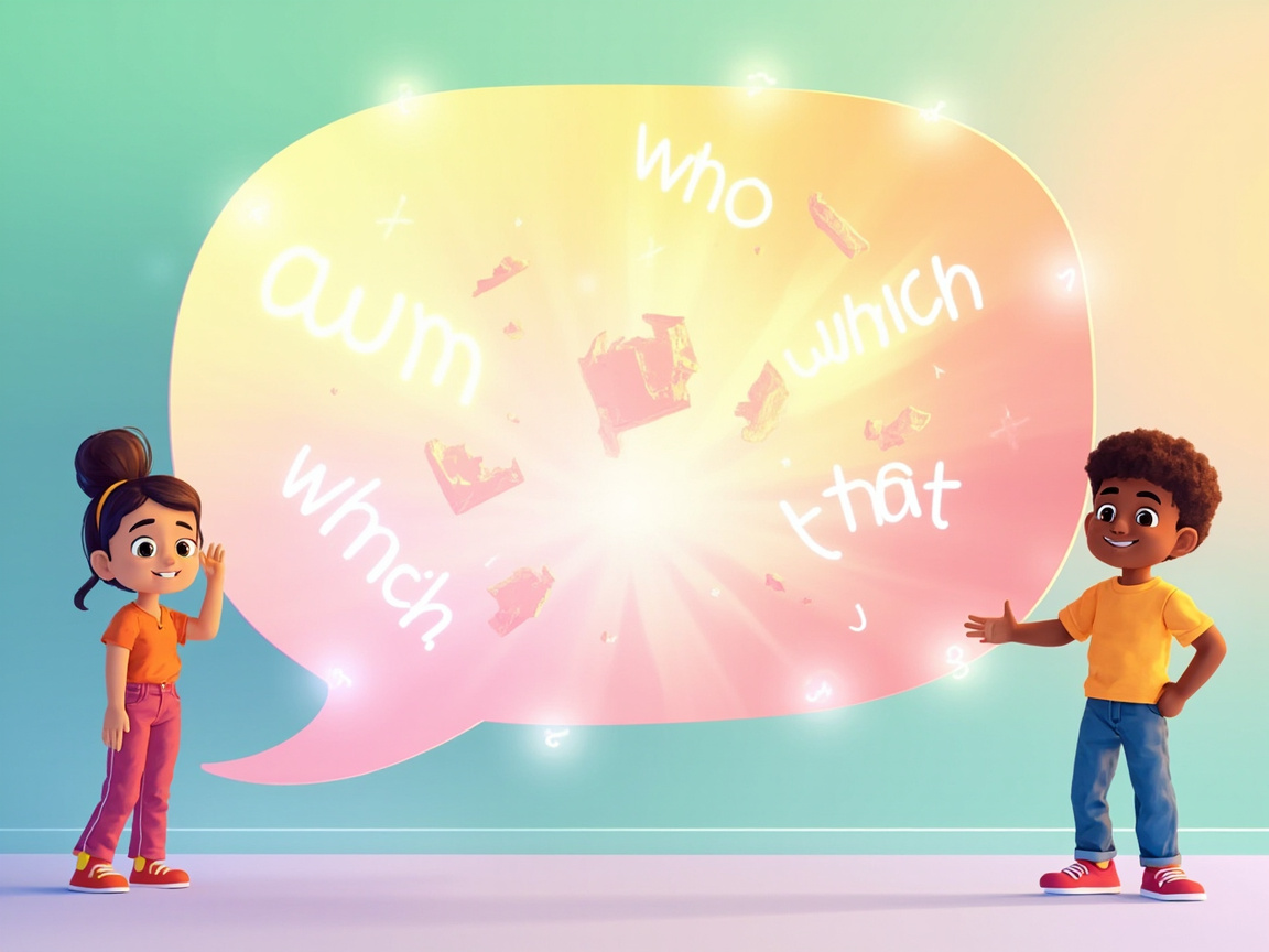 Relative Clauses: who, which, that