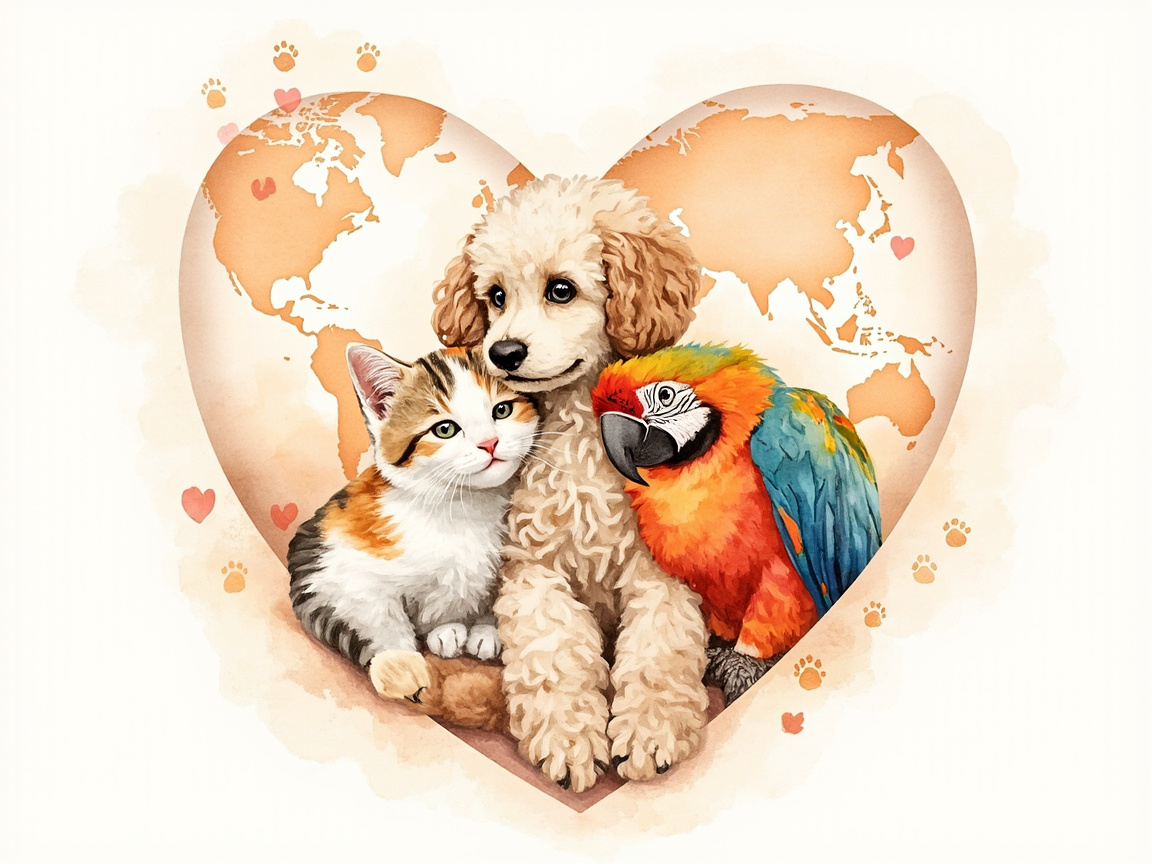 Pets Around the World: How Different Countries Love Their Animals