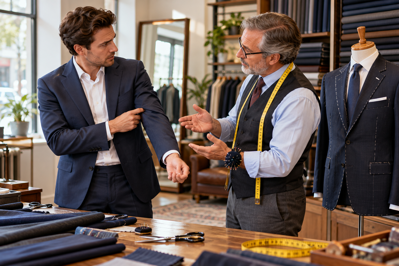 Contesting a botched tailoring job