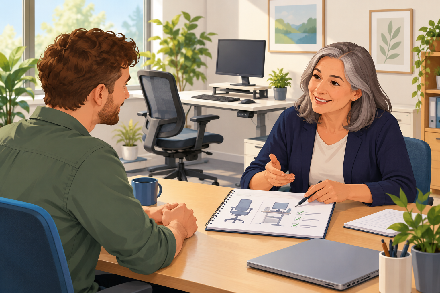 Reviewing Workplace Adjustments with Occupational Health