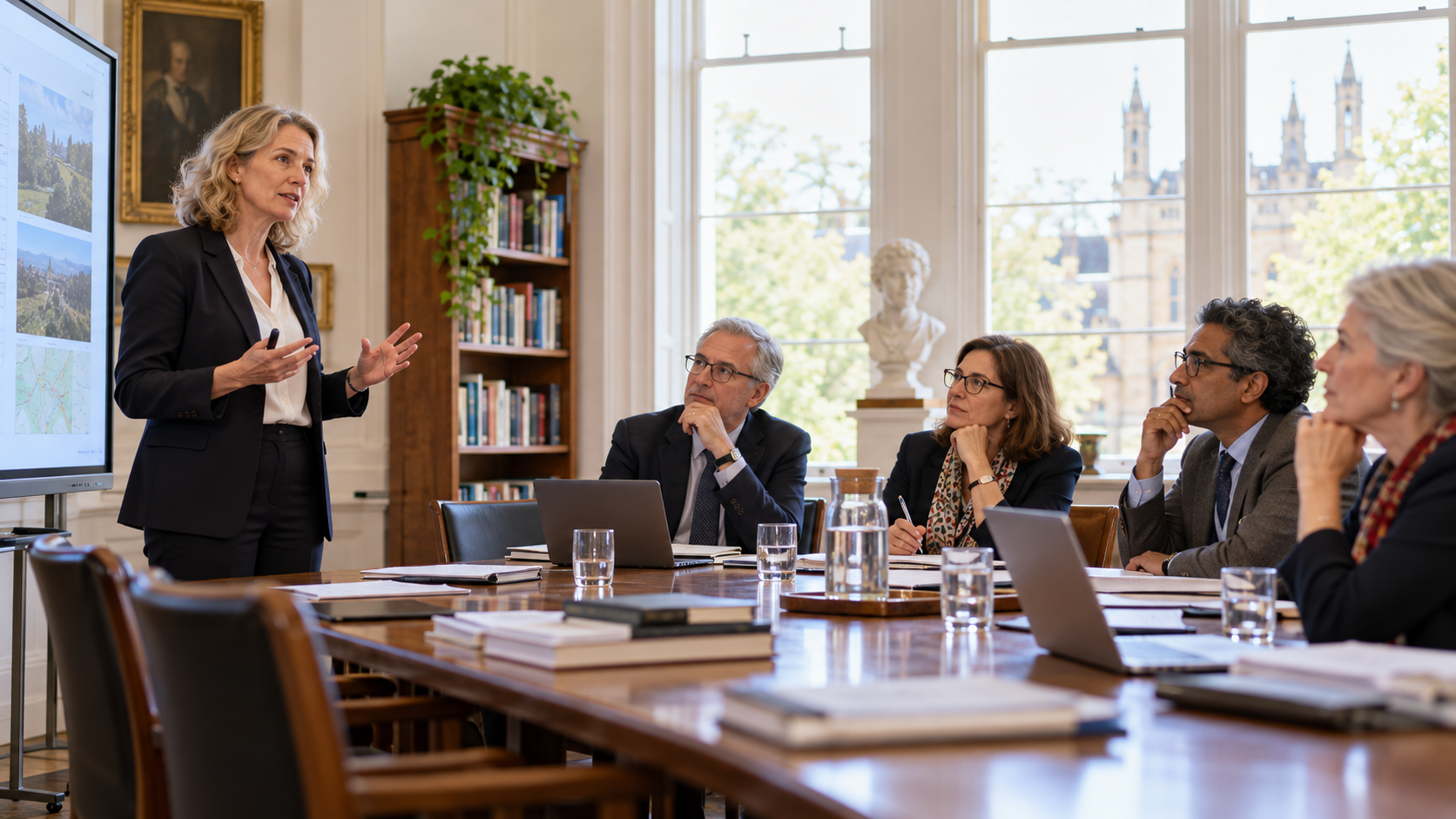 Presenting a sabbatical proposal to an academic committee