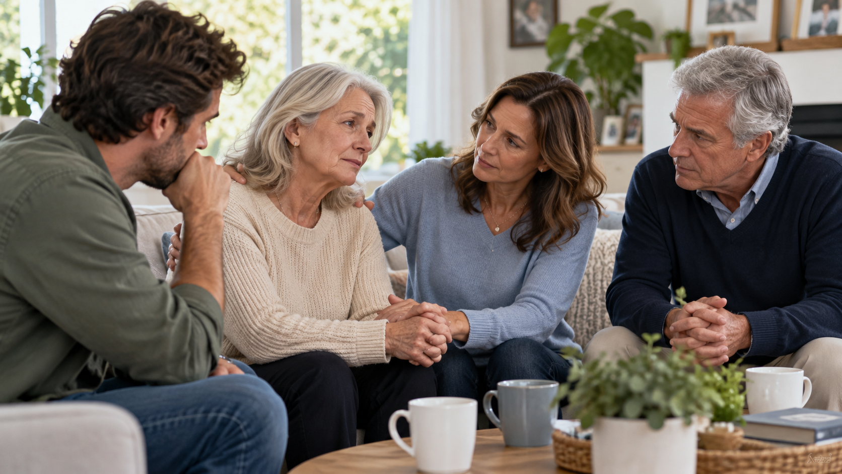 Discussing a terminal prognosis with family