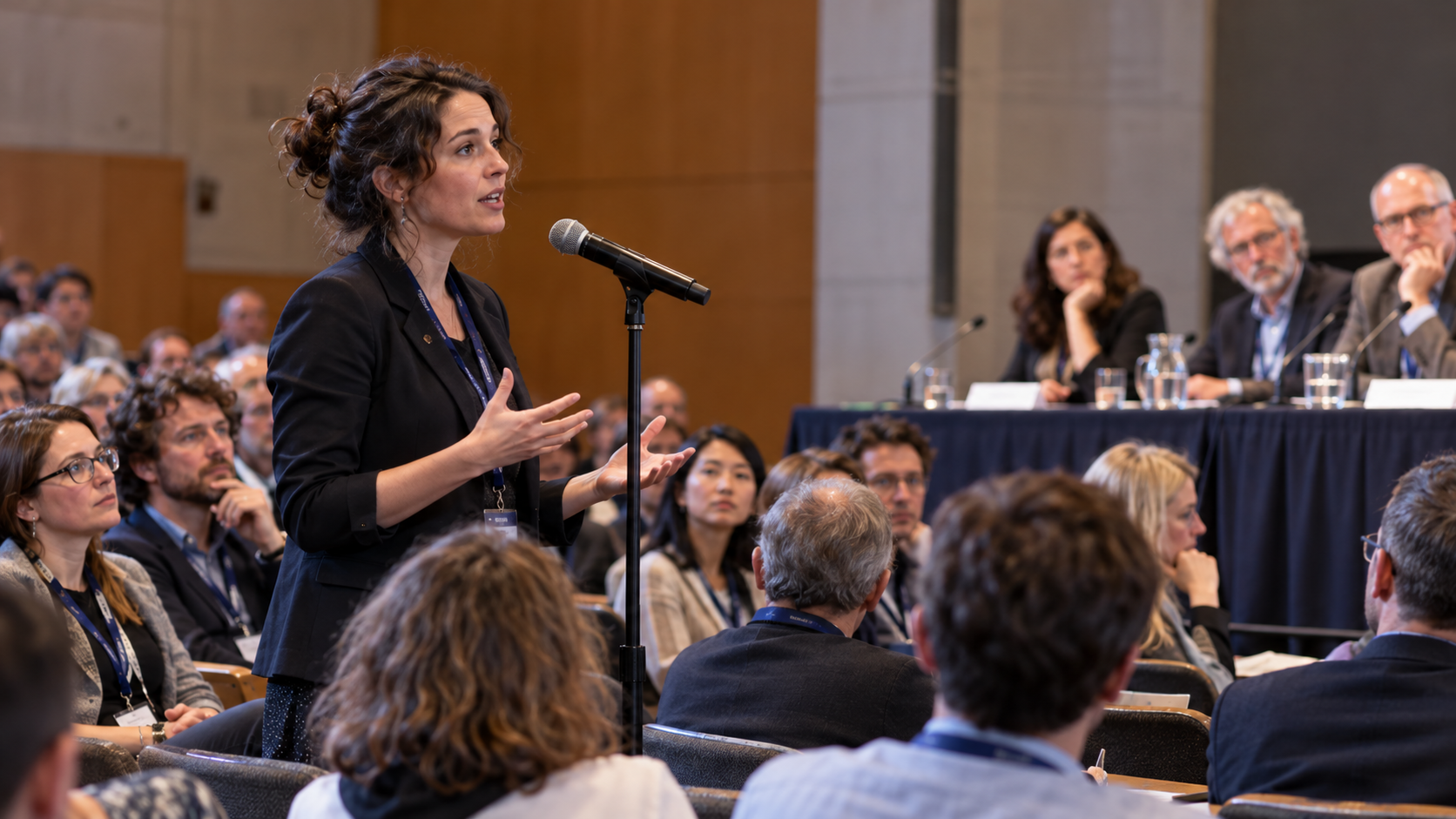 Challenging an archaeological interpretation at a conference