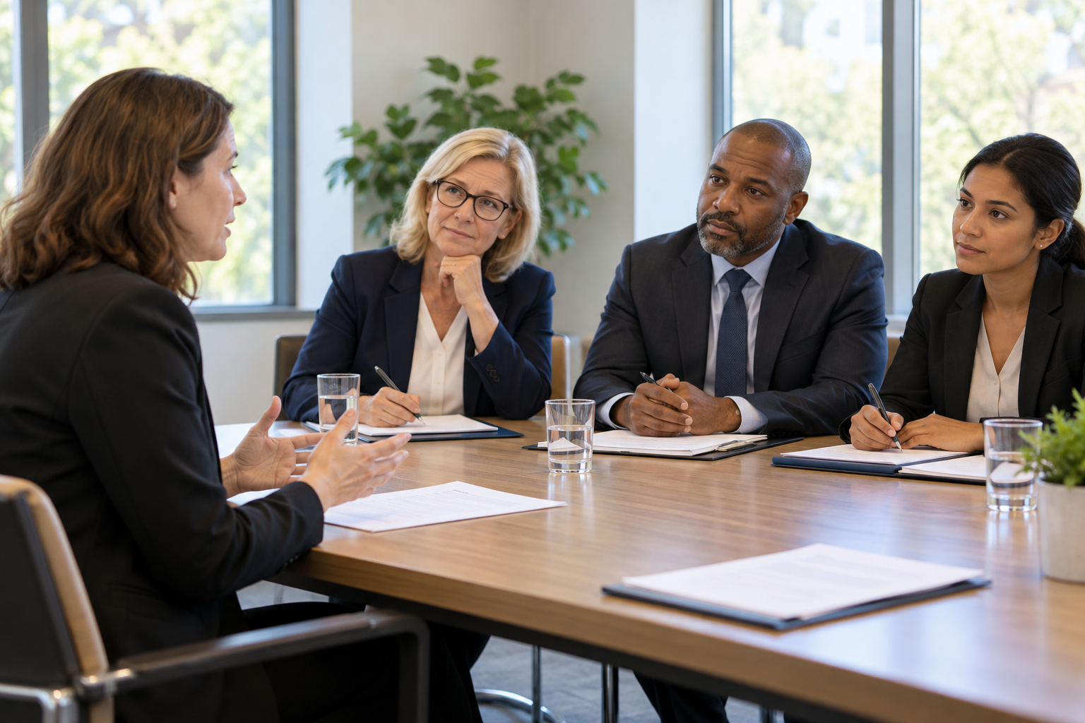 Presenting a character reference at a disciplinary hearing