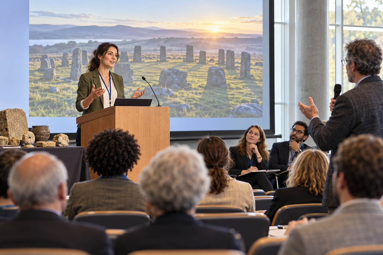 Defending an Interpretation at an Academic Conference