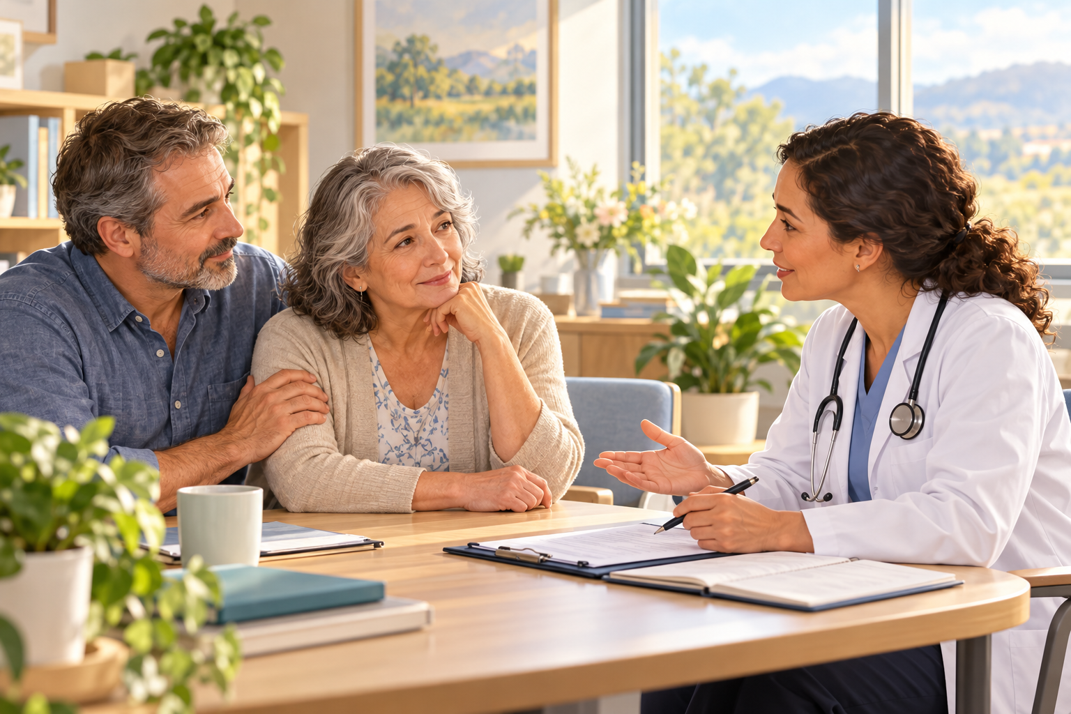 Discussing advance care directives with a palliative care specialist