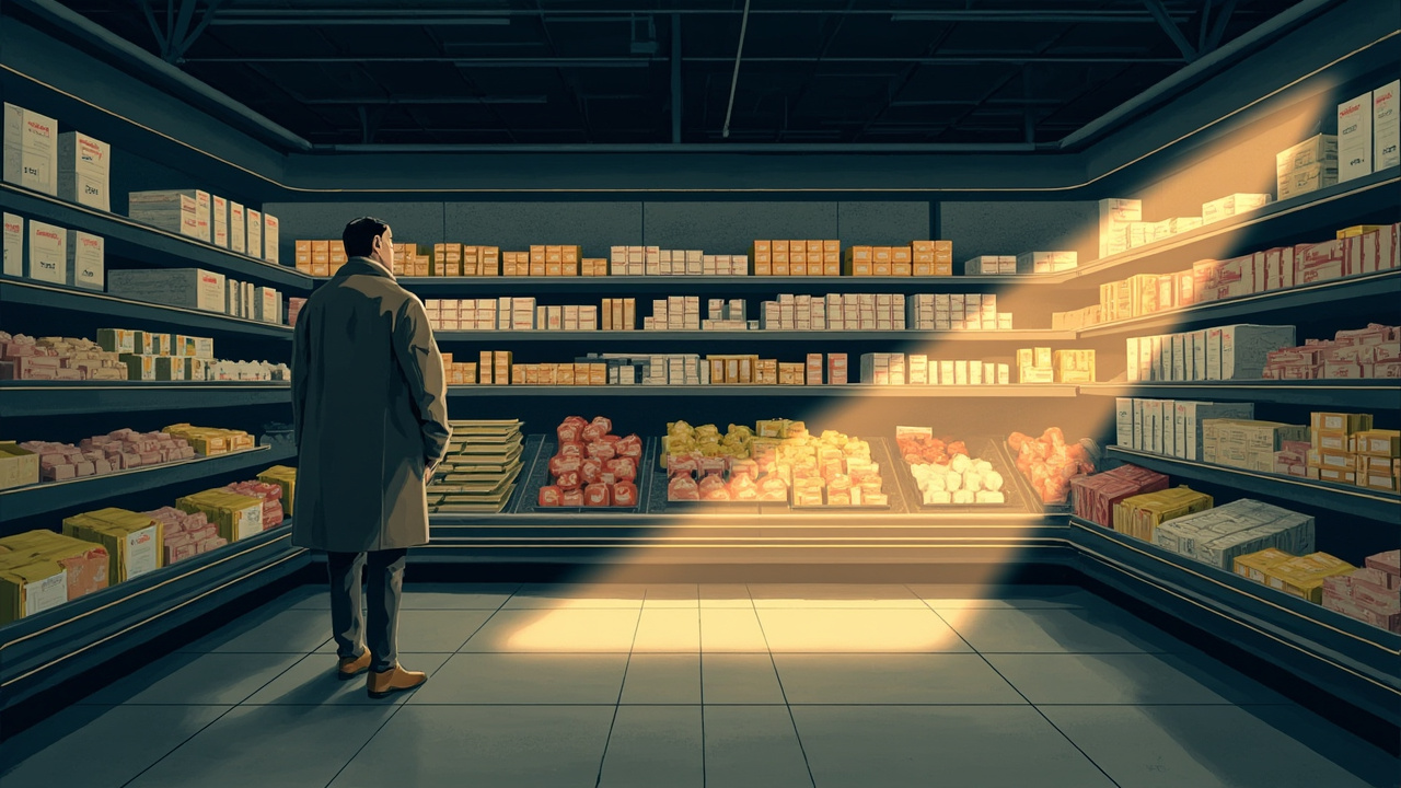 Im Supermarkt einkaufen