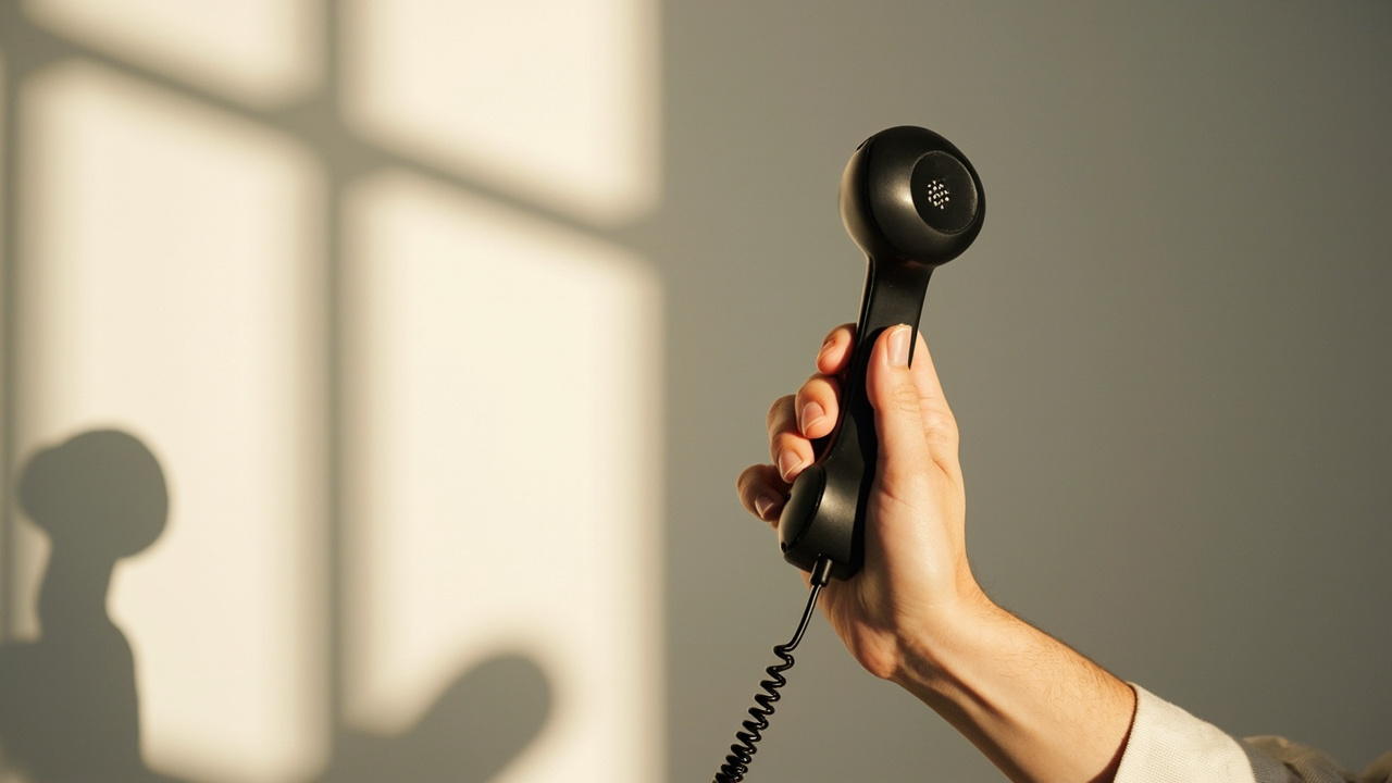 Am Telefon nach dem Anrufer fragen