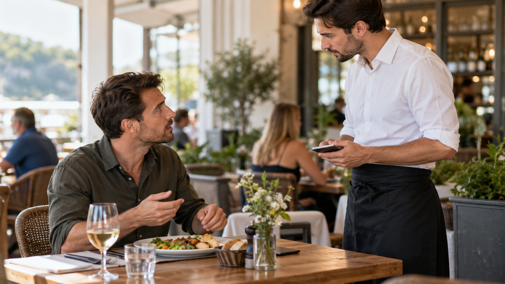 Kaltes Essen im Restaurant reklamieren