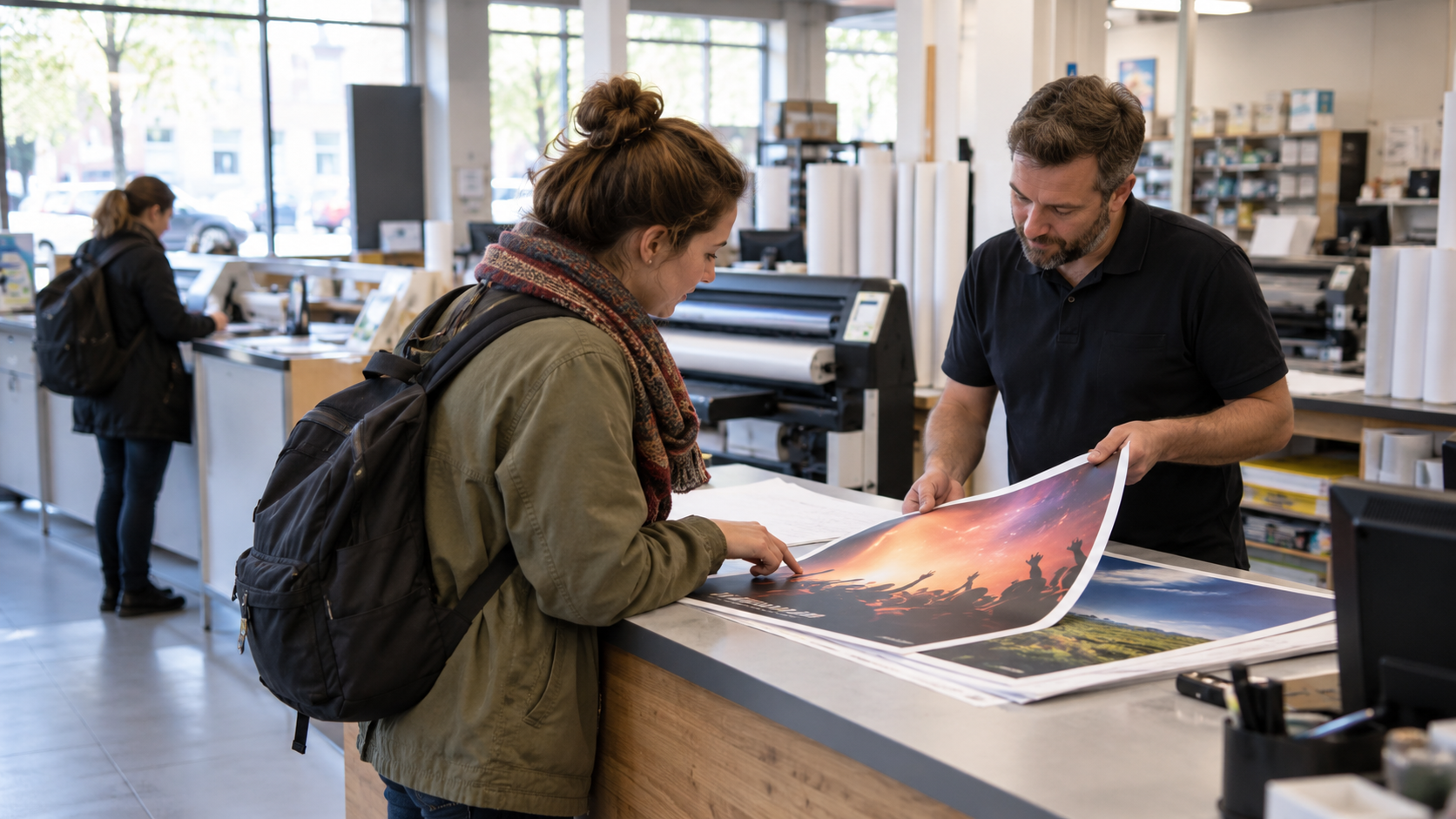 Plakate im Copyshop drucken lassen