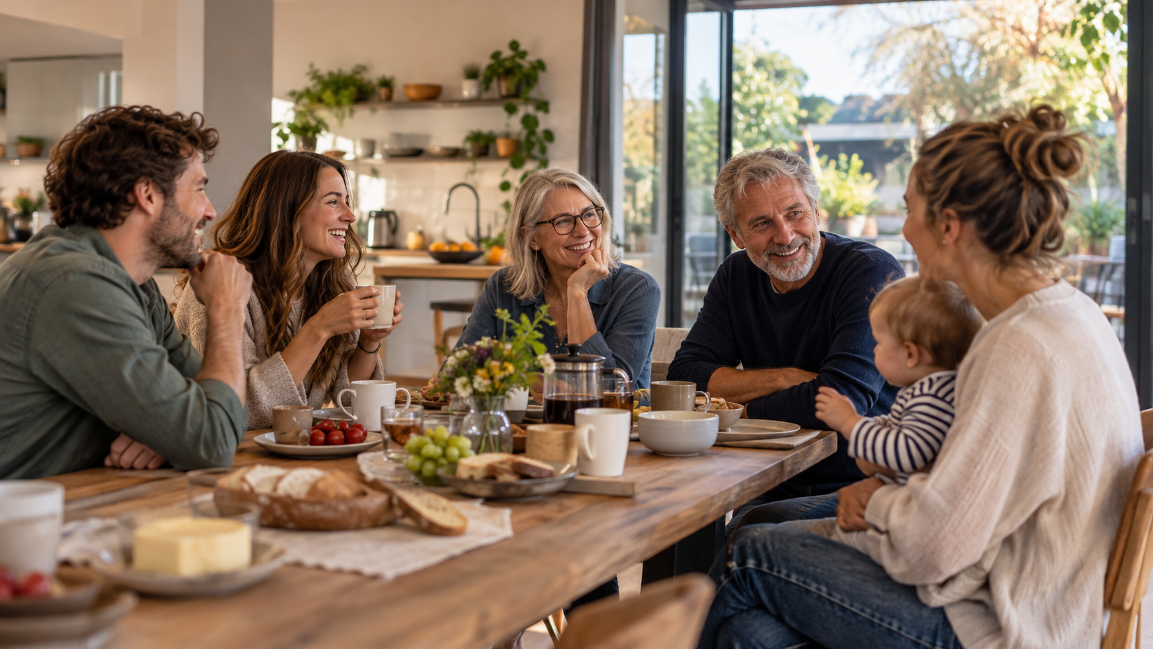 Über Familie im Erwachsenenalter sprechen