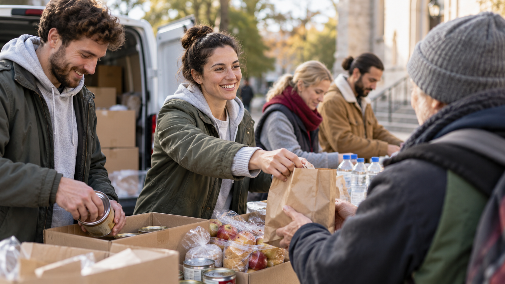 Über Spenden und Engagement sprechen