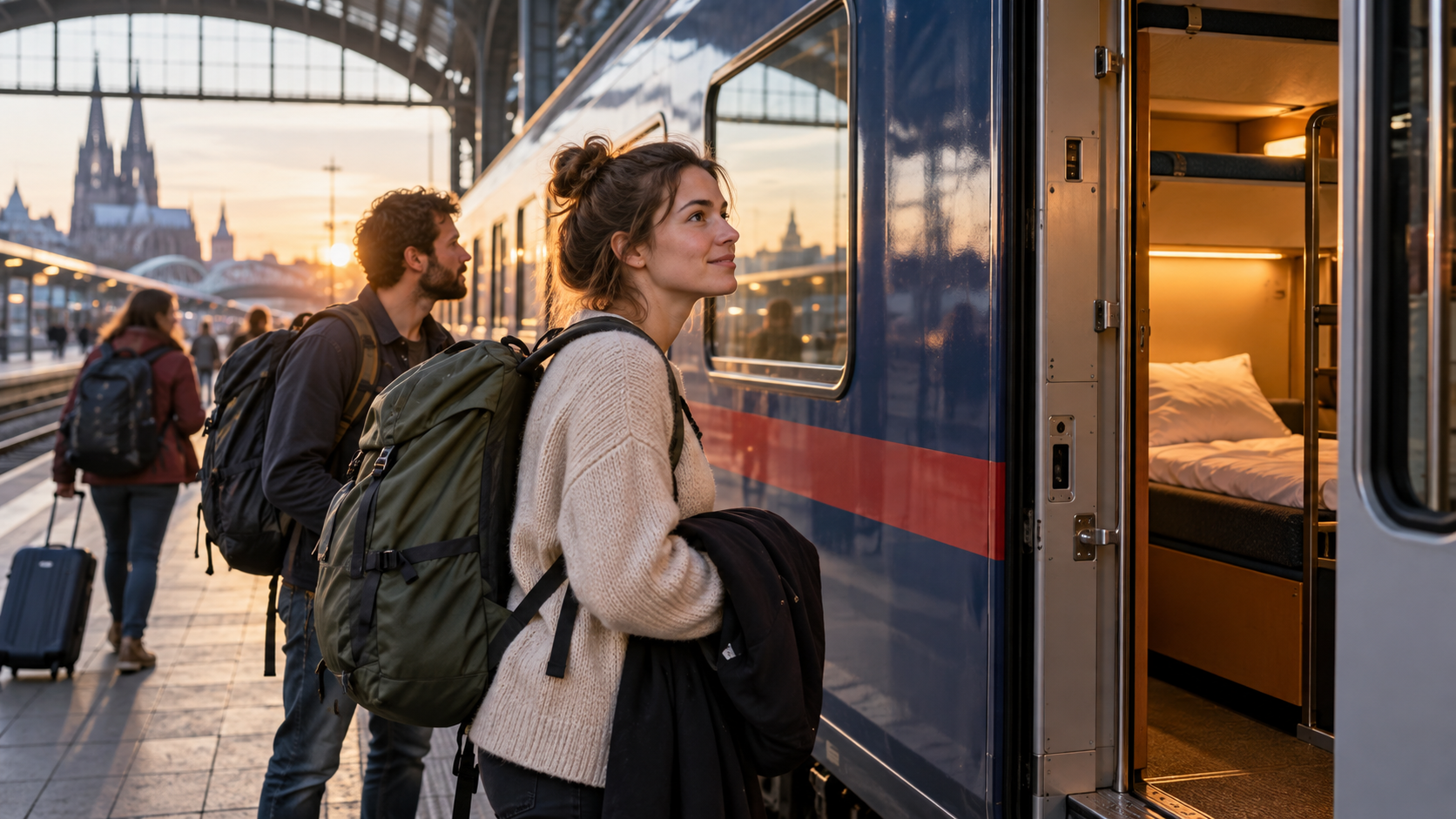 Nachtzüge als Reiseoption abwägen