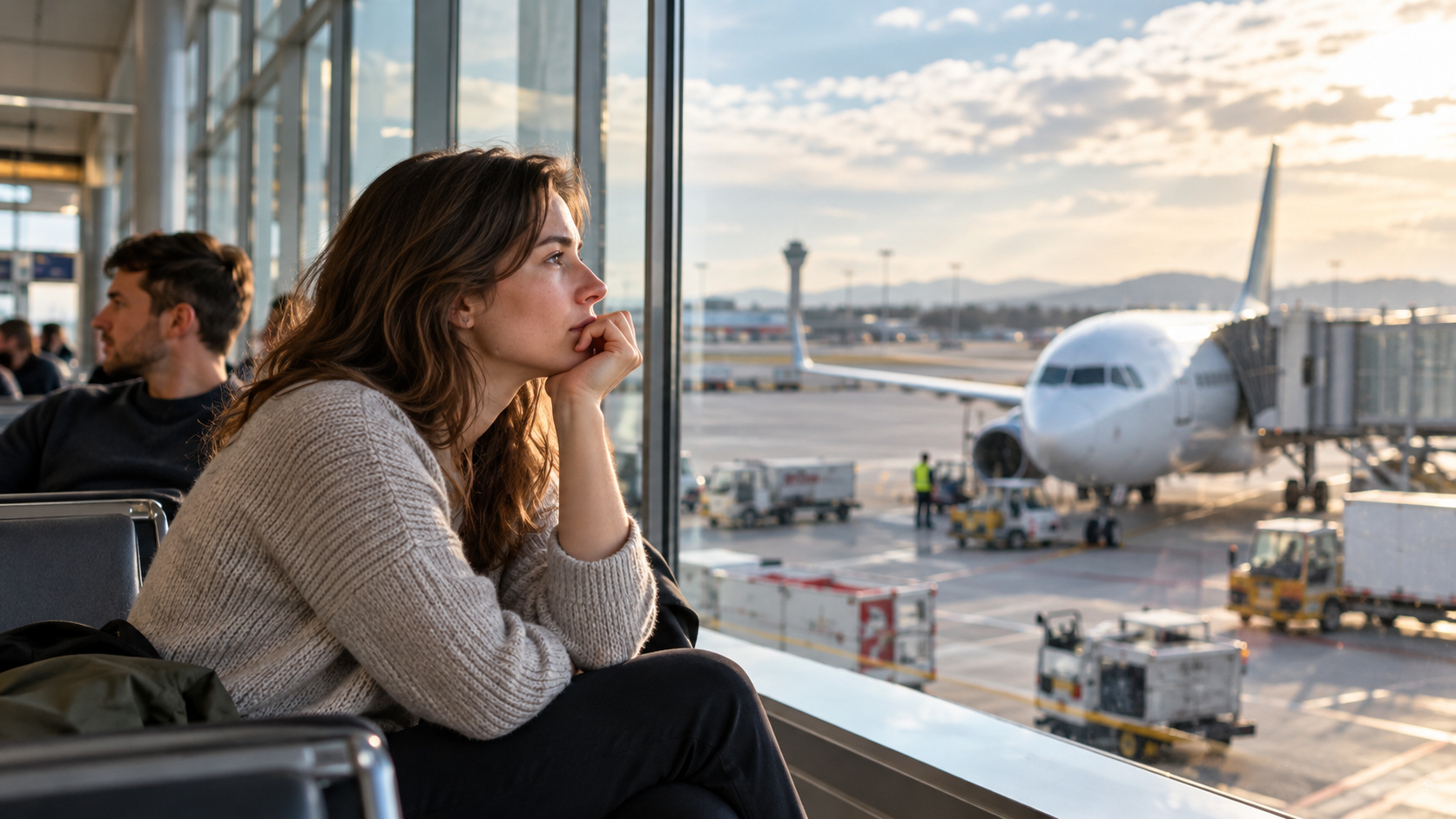 Fliegen und Klimaschuld diskutieren