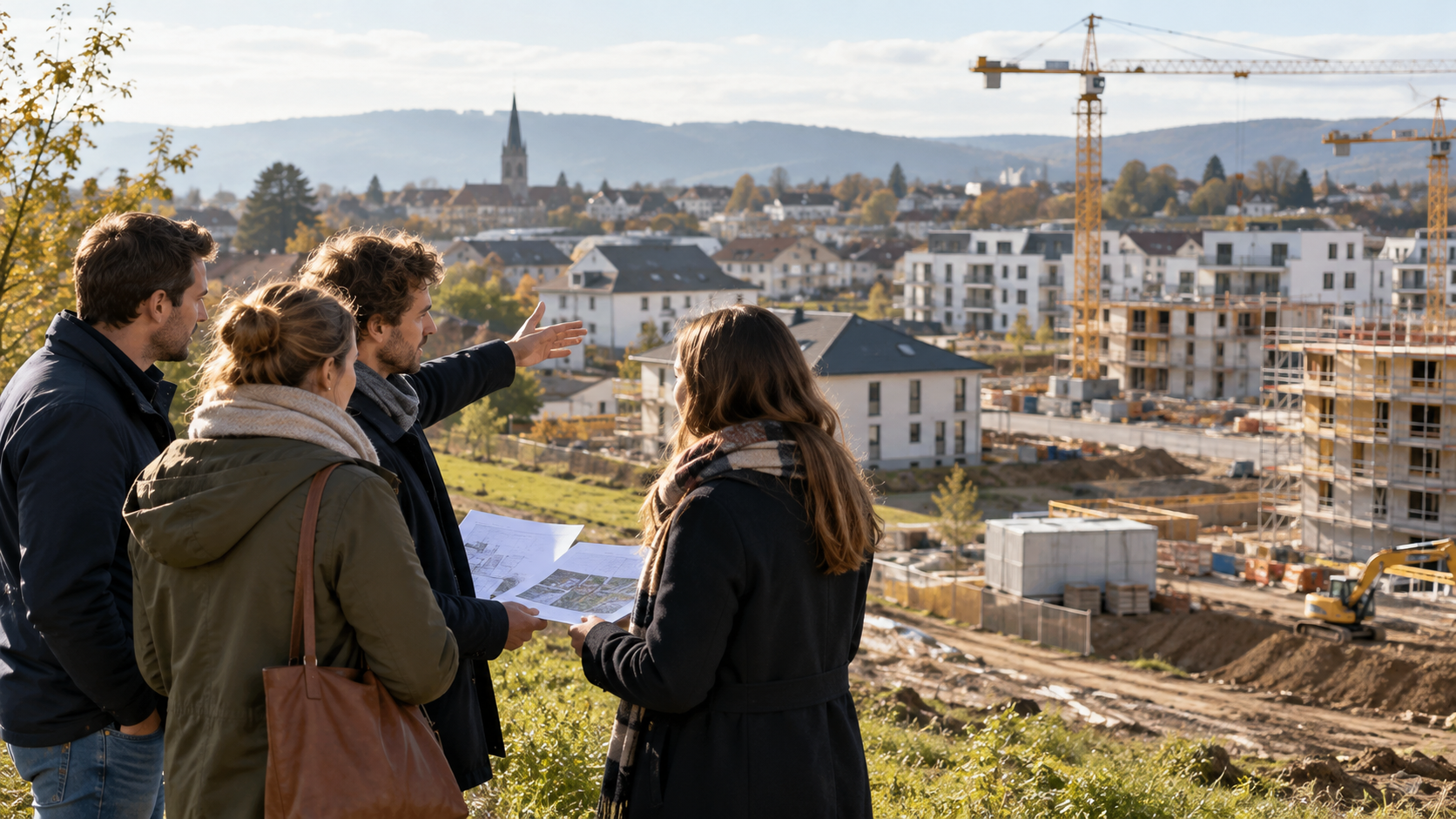 Bauland und Wohnungsnachfrage argumentieren