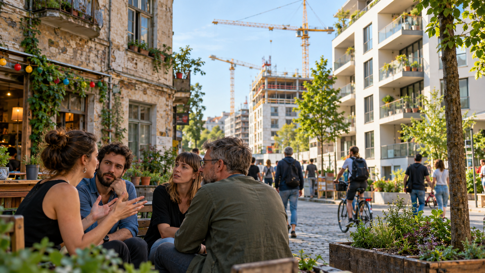Gentrifizierung in Quartieren diskutieren