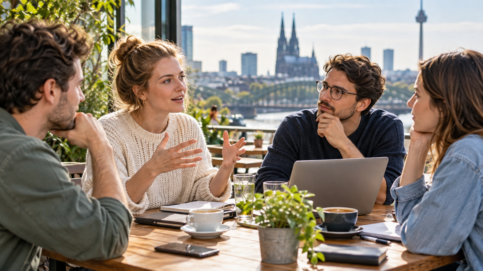 Dialekte und Standarddeutsch debattieren