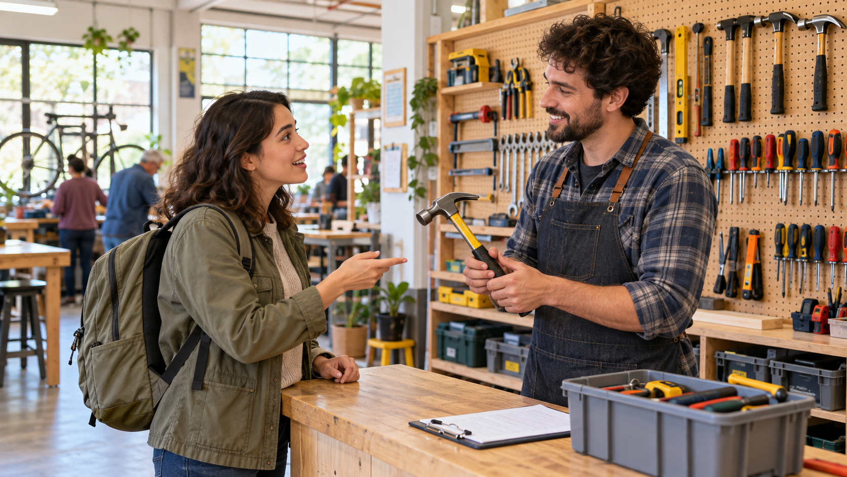 Asking about a public tool library