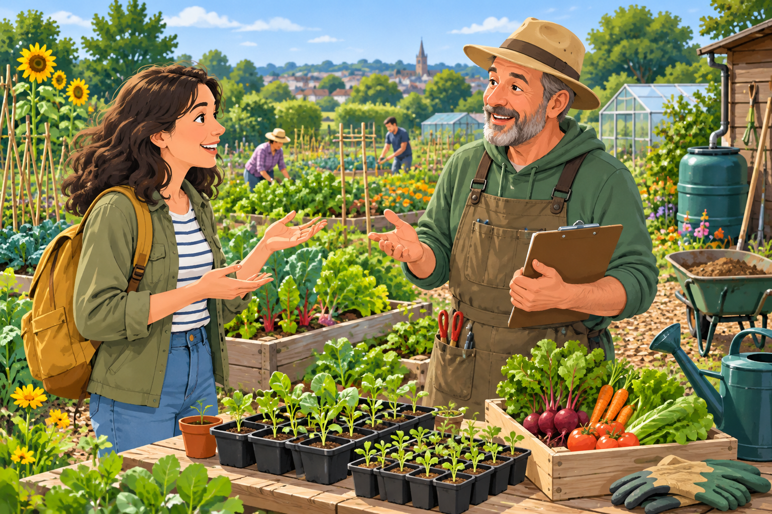 Asking about a public allotment waiting list