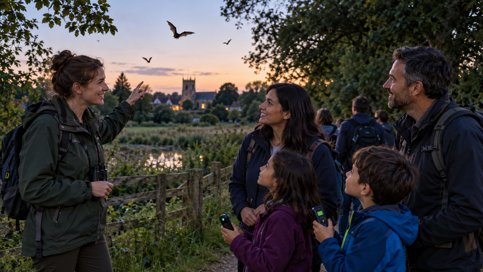 Asking about a local community bat walk