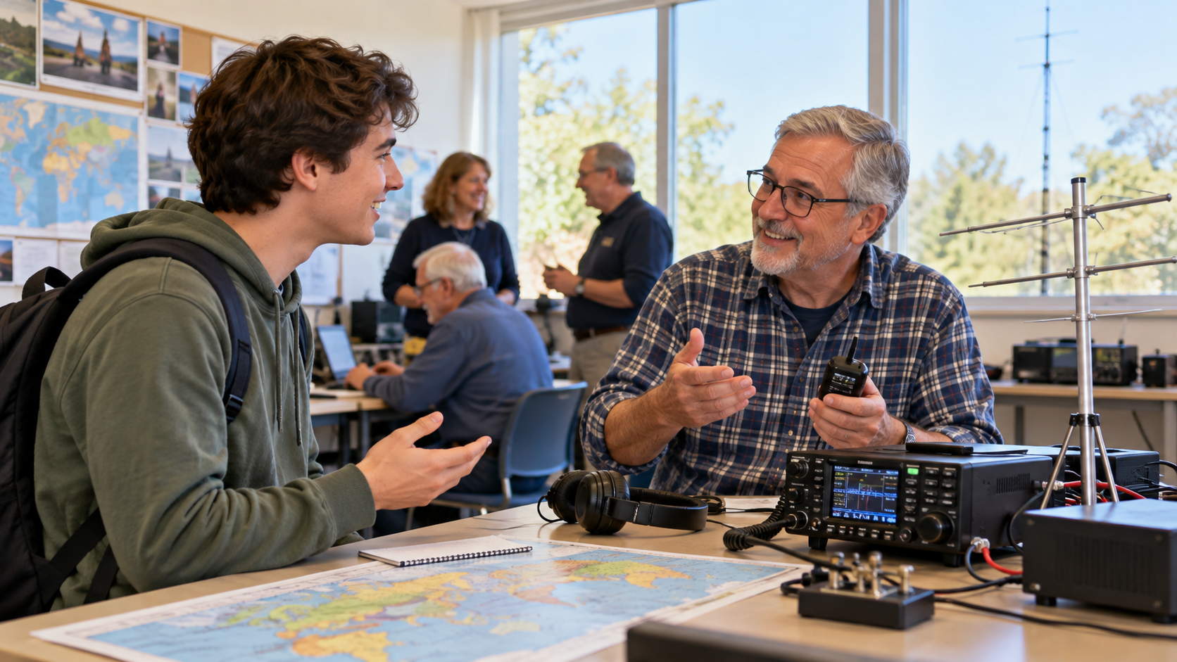 Asking about a local amateur radio club