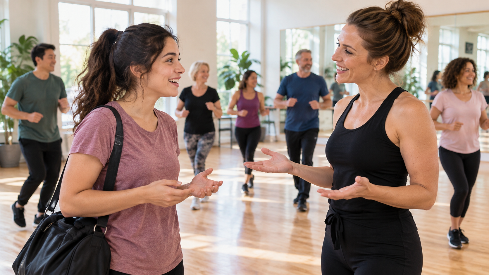 Asking about a local dance class for beginners