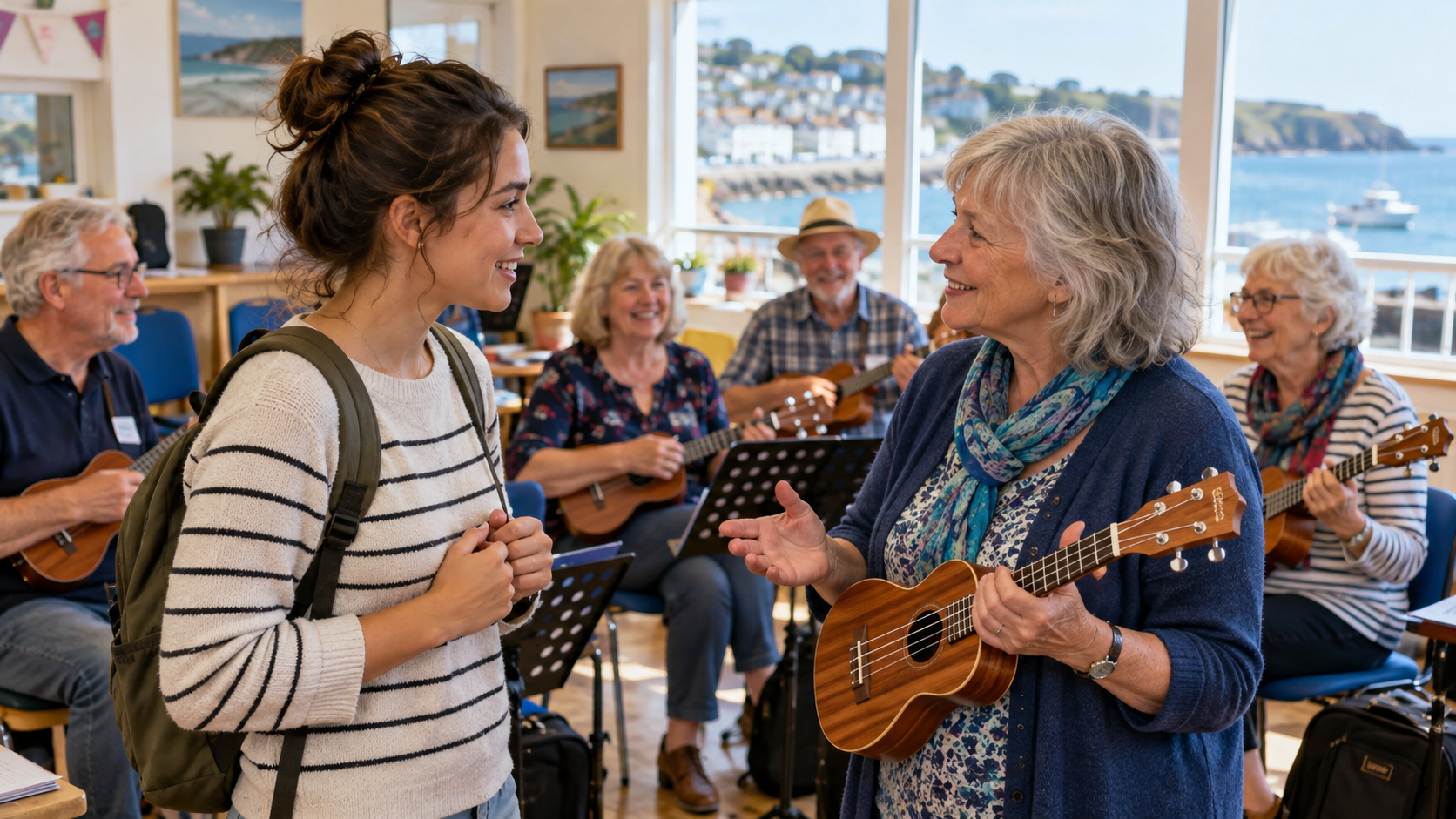 Asking about a local community ukulele group