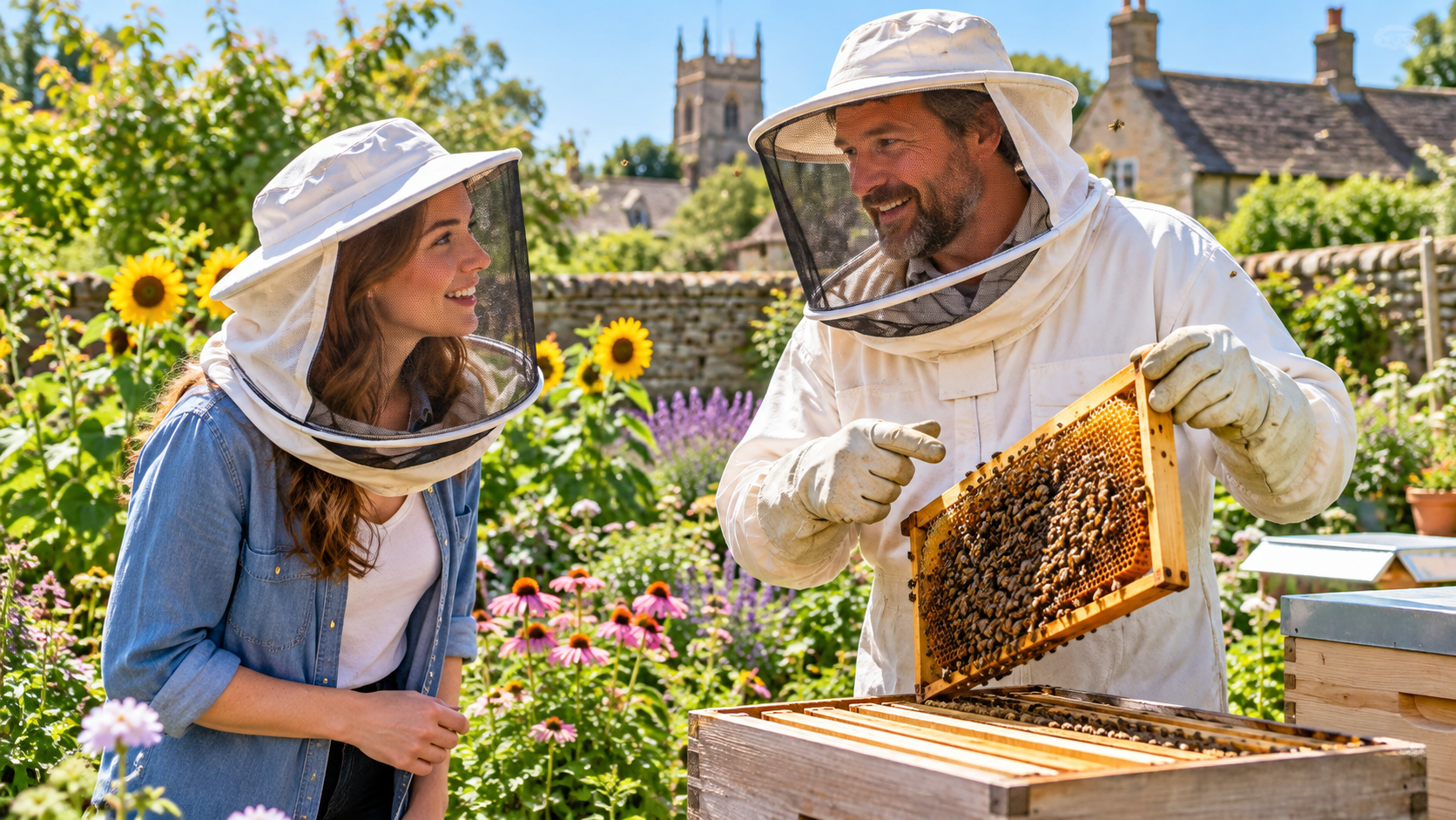 Asking about a local community beekeeping taster session