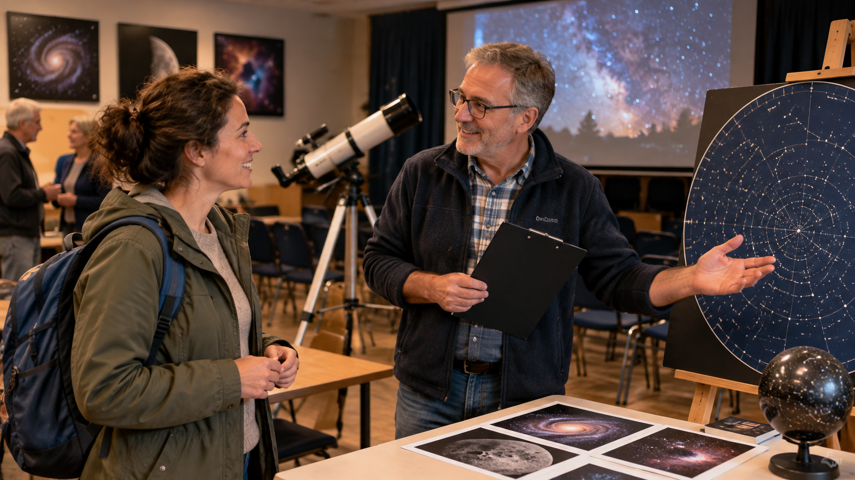 Asking about a local amateur astronomy talk