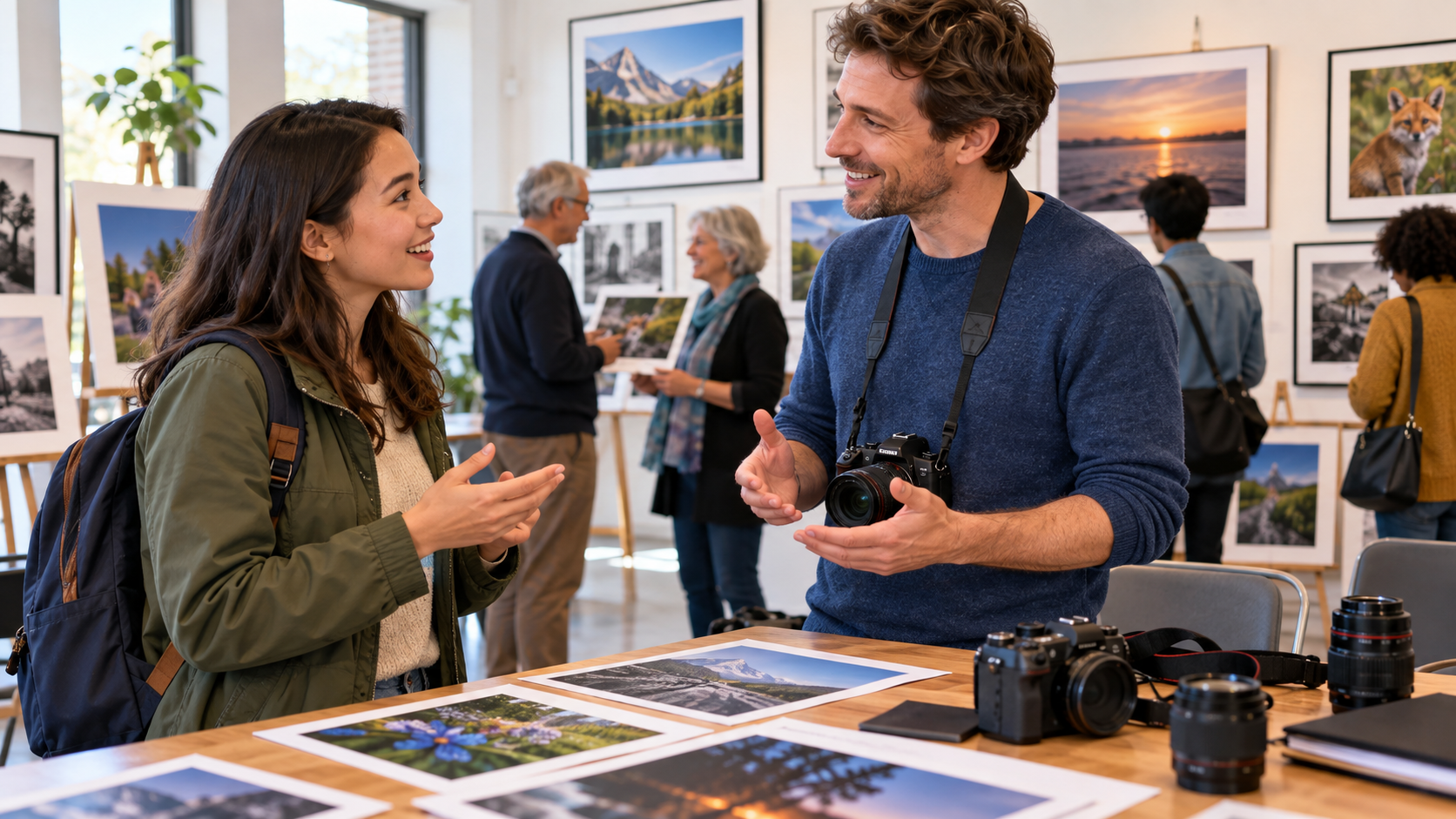 Asking about a local photography club