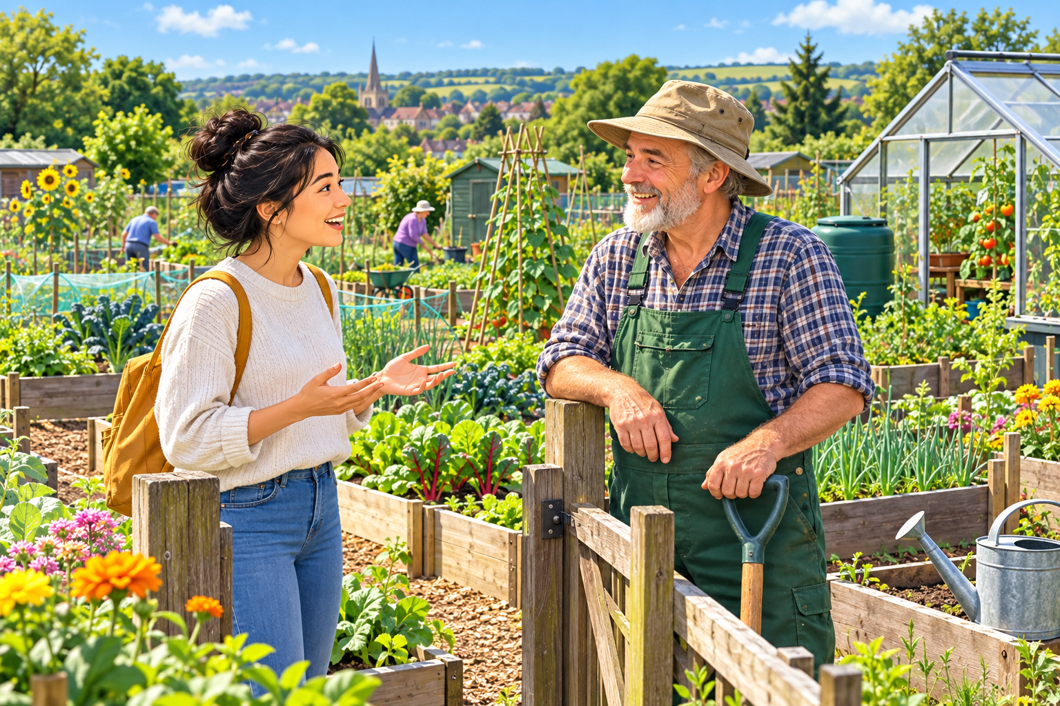 Asking about a local allotment