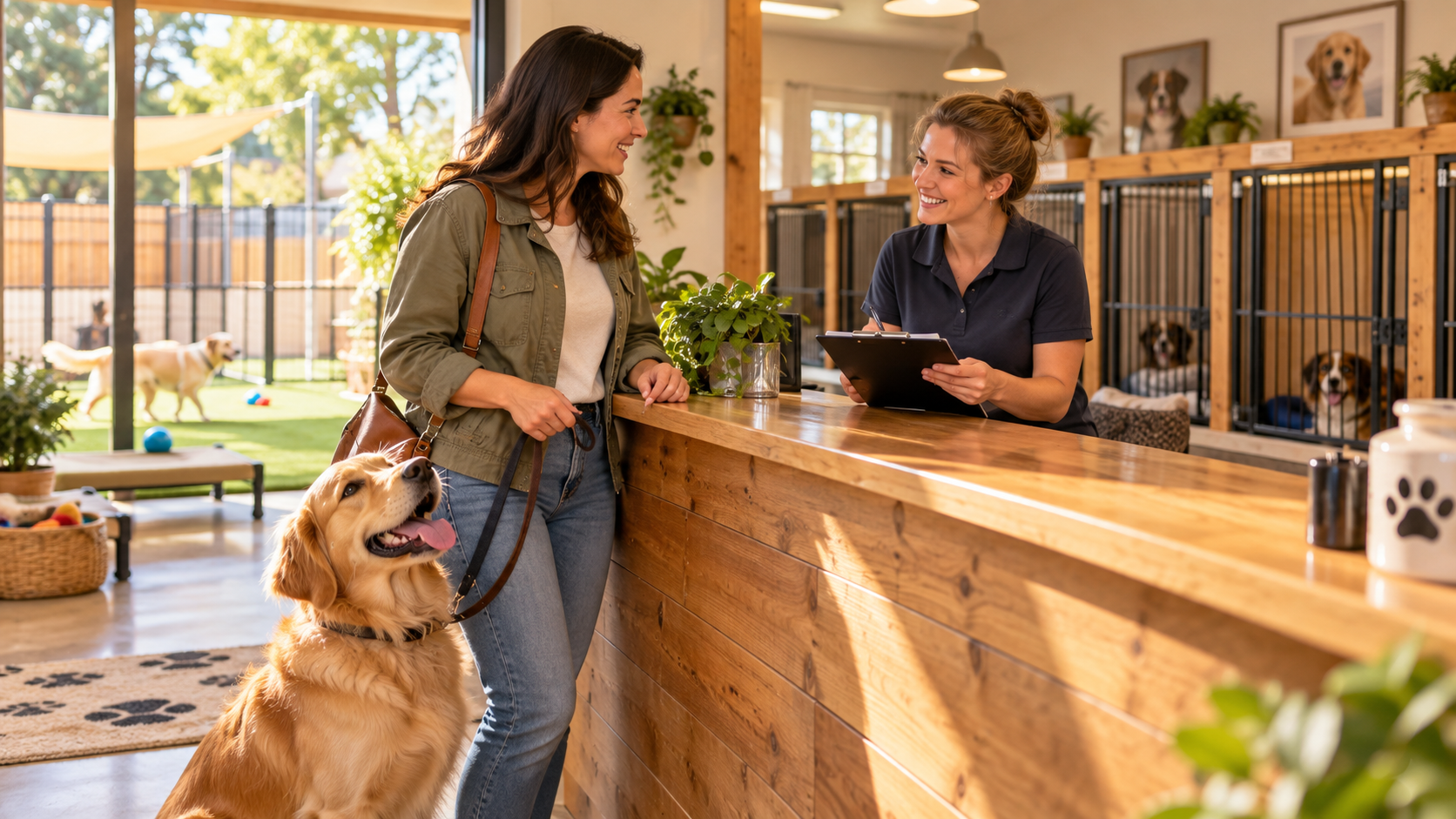 Booking a kennel for your pet