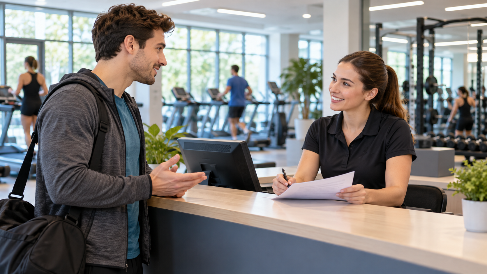 Cancelling a gym membership