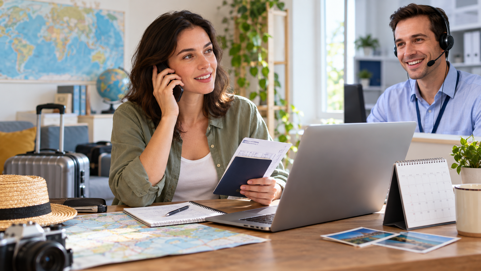 Calling the Passport Office to check your renewal