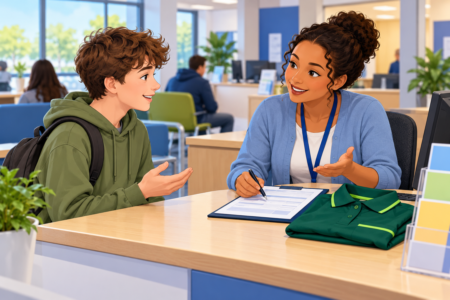 Enquiring about a DBS check for a first job
