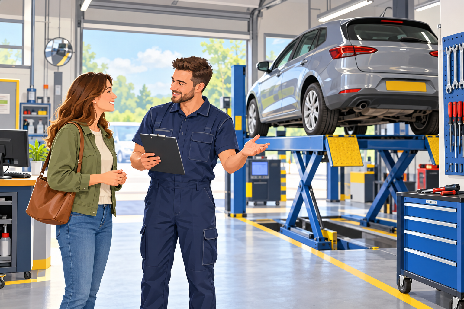Booking an MOT test for your car