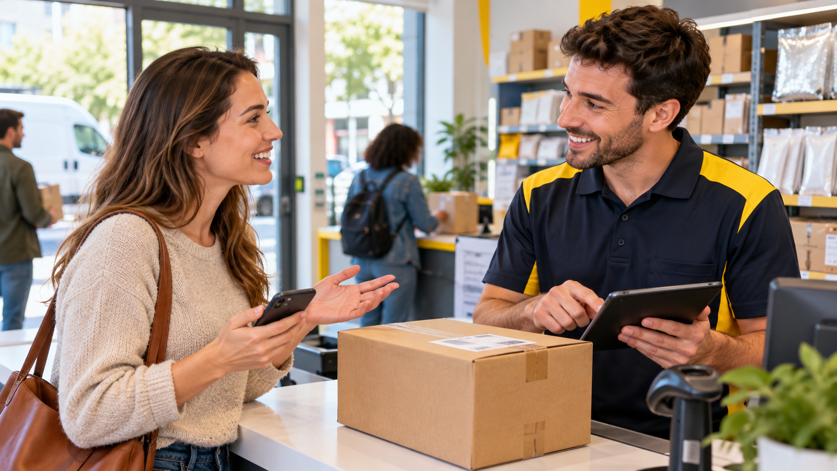 Arranging Redelivery of a Missed Parcel