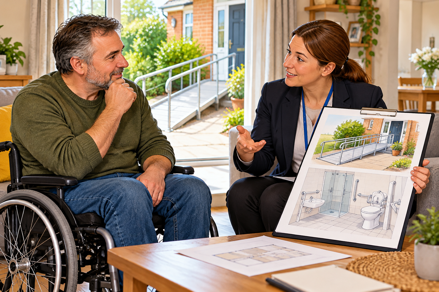 Arranging Home Adaptations for Disability Access