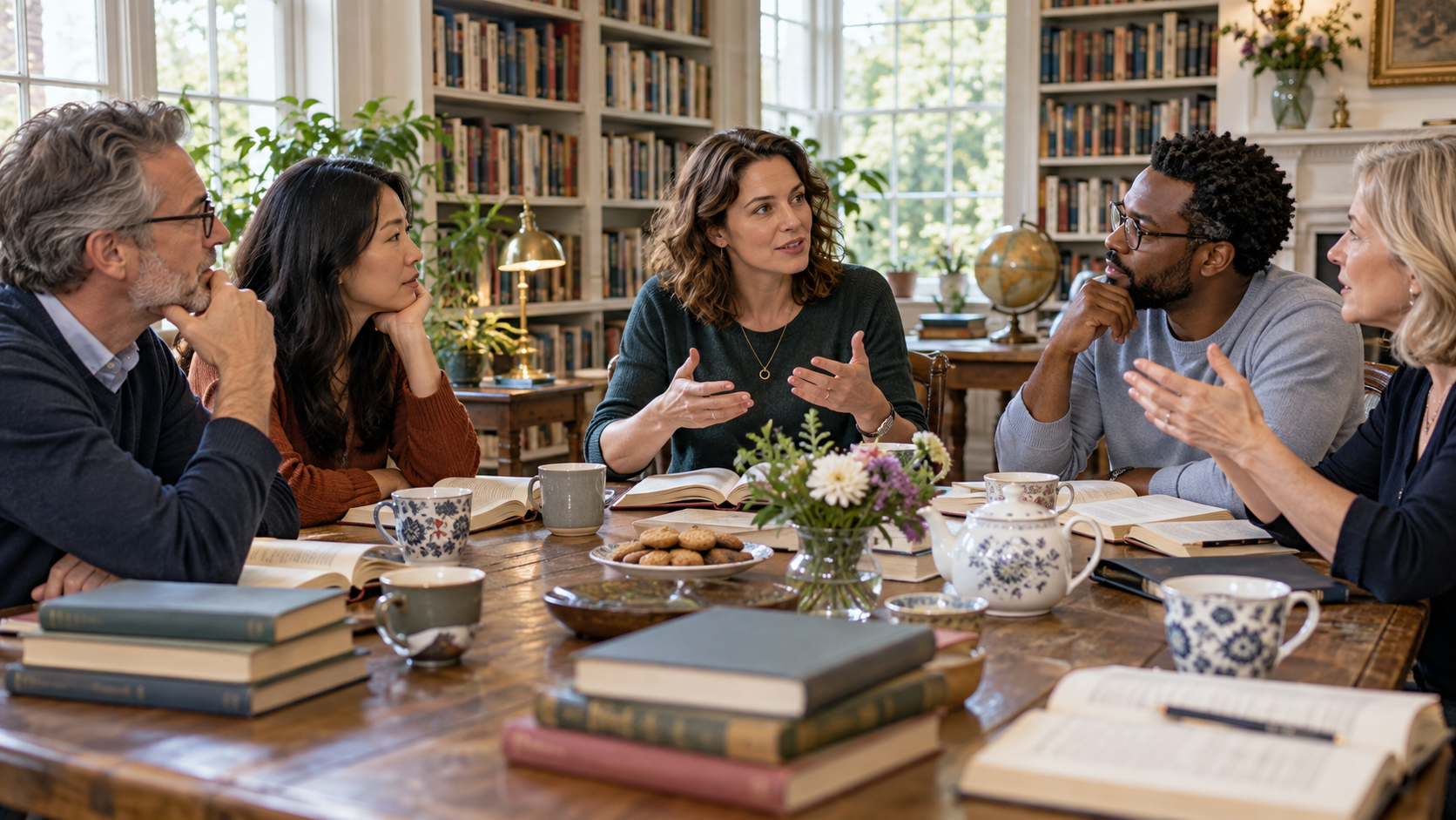 Navigating a heated book club debate