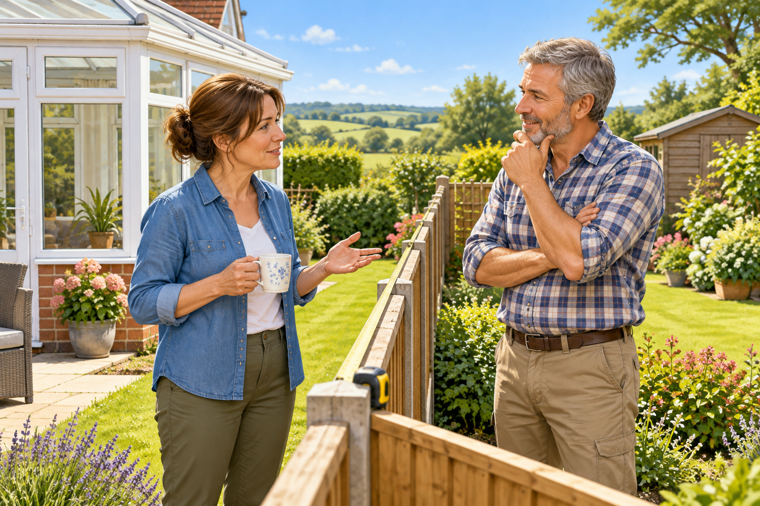 Addressing a Garden Boundary Dispute with a Neighbour