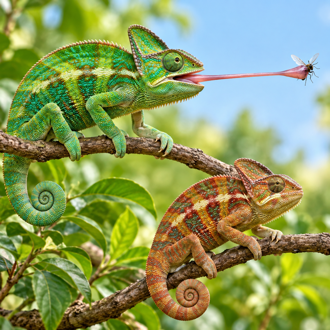chameleons