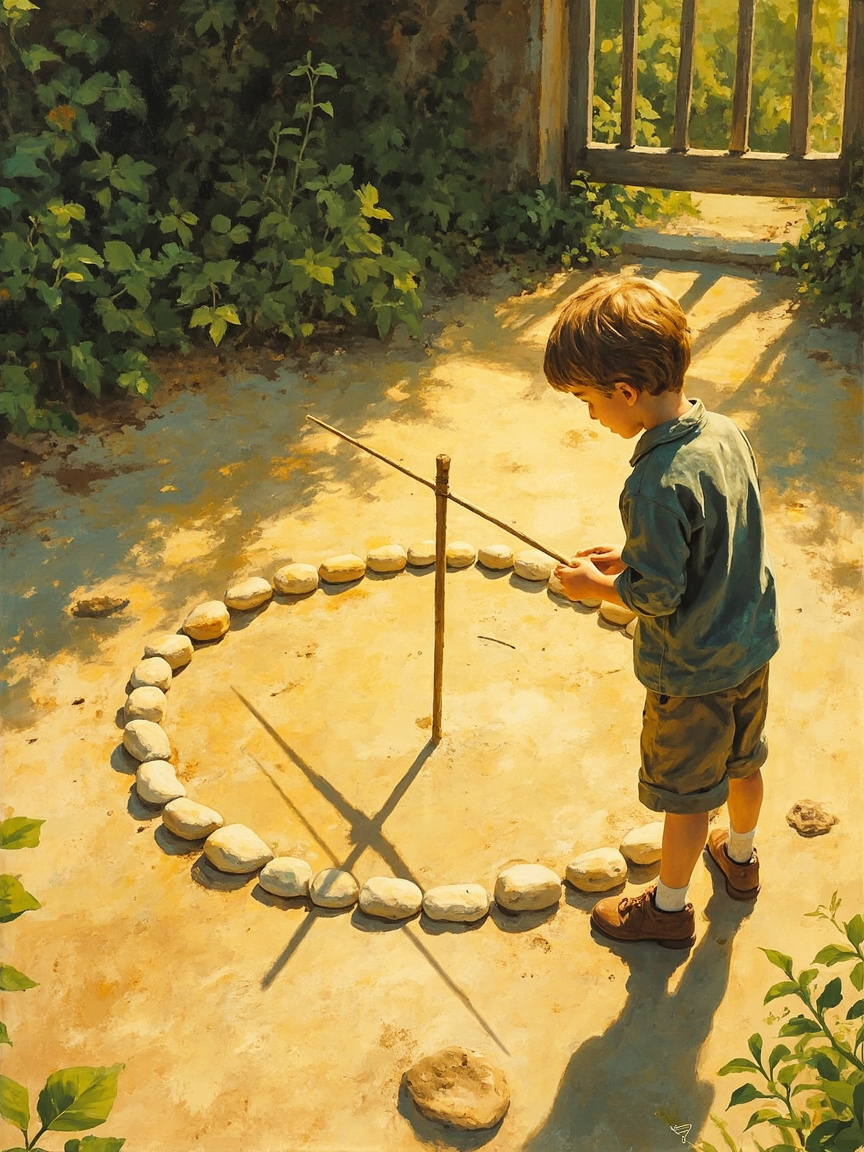 Die Sonnenuhr