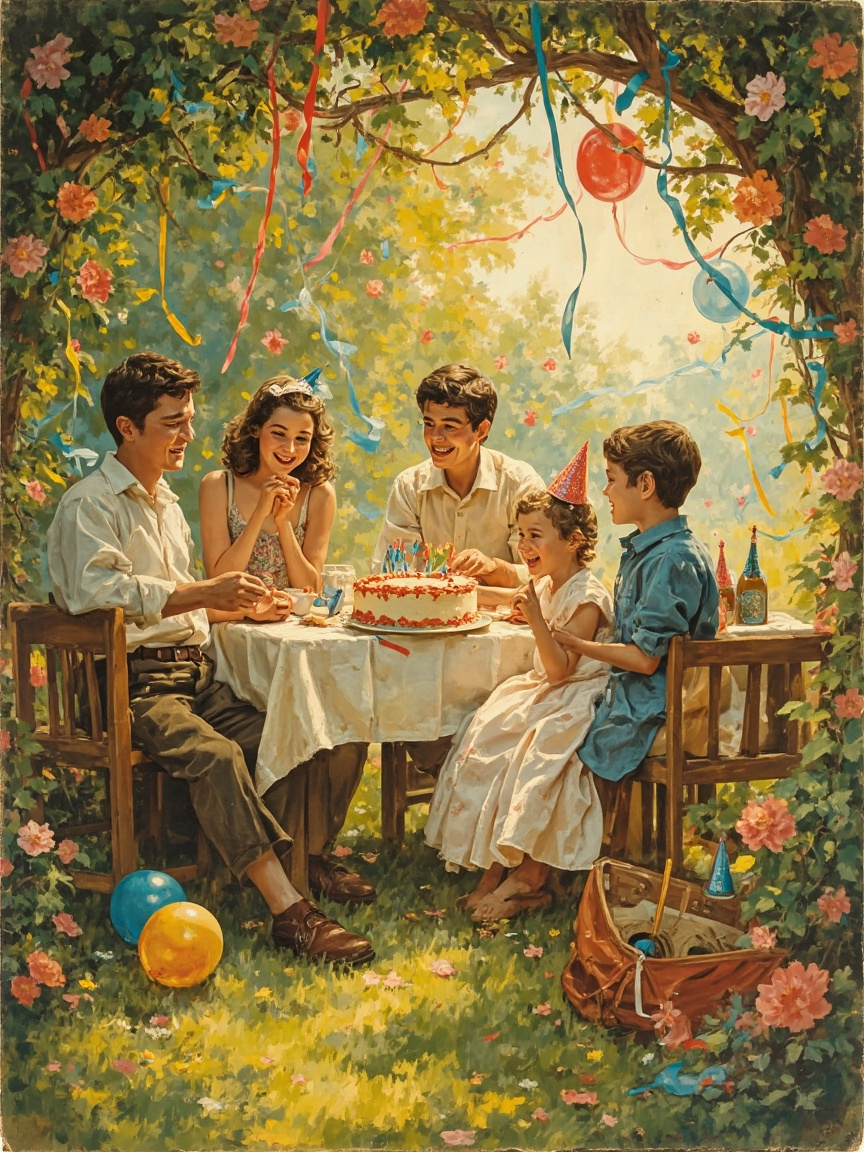Die Überraschungs-Gartenparty