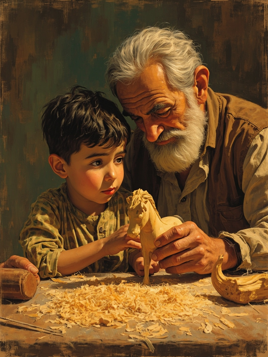 Das Olivenpferd