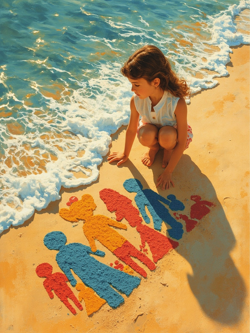 Der Sand und das Meer