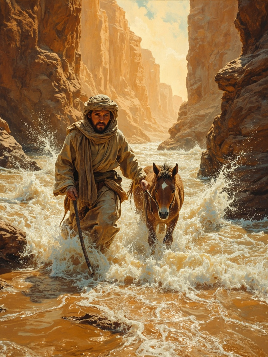 The Foal in the Flood
