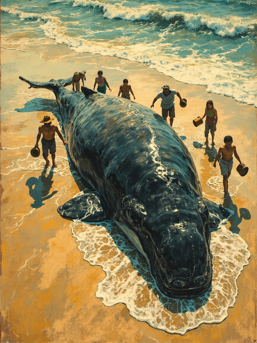 The Whale on the Beach