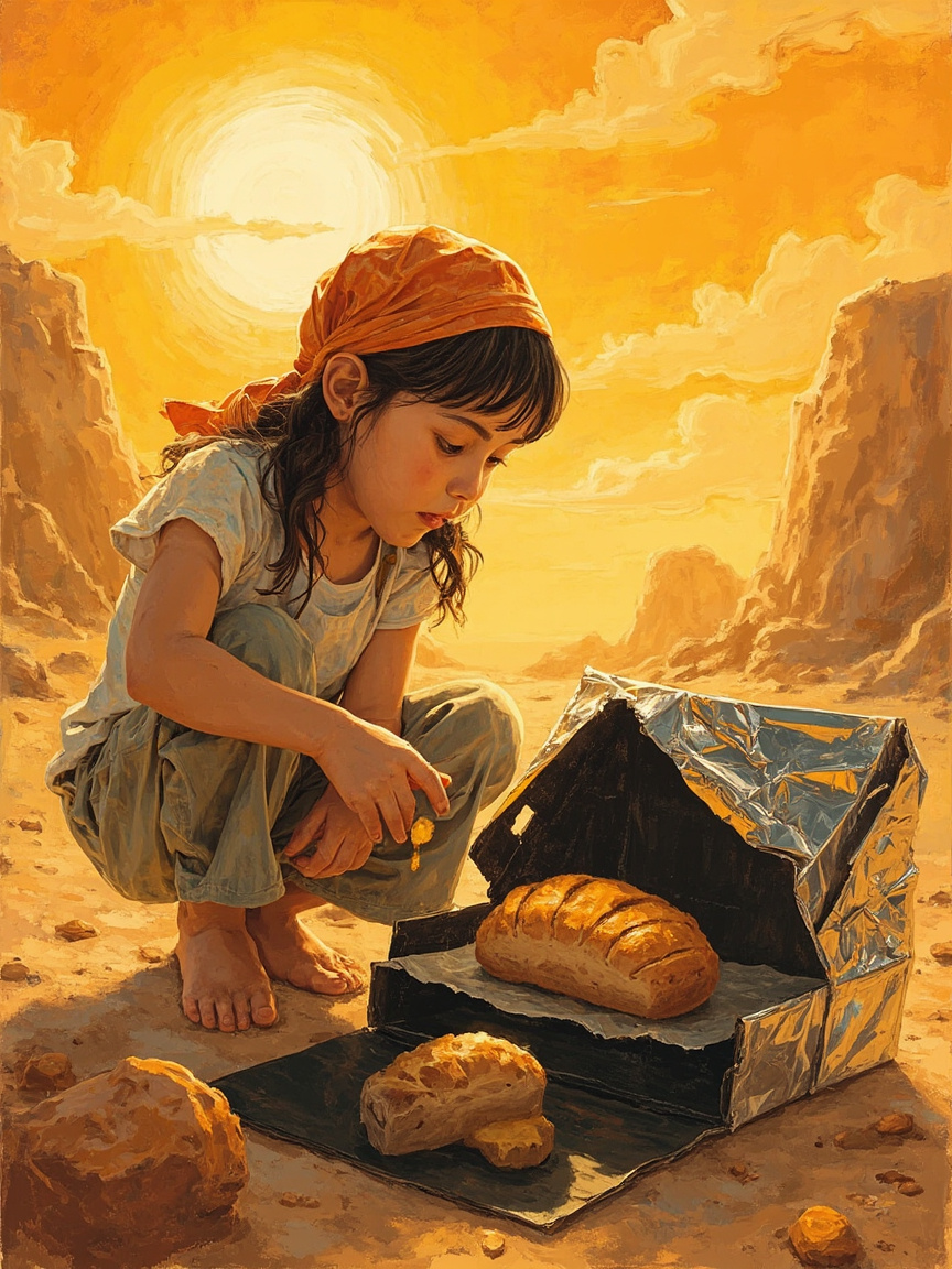 The Cardboard Sun Oven
