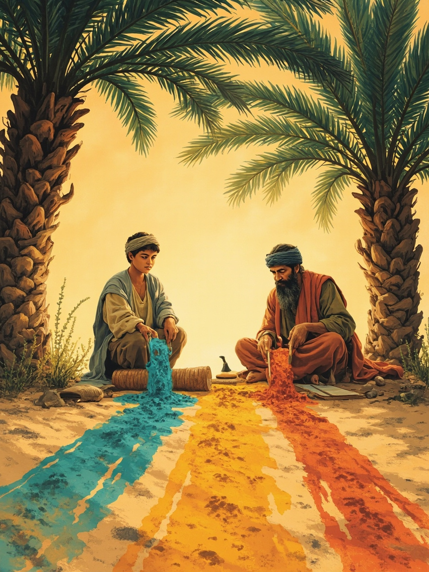 The Sand Painter